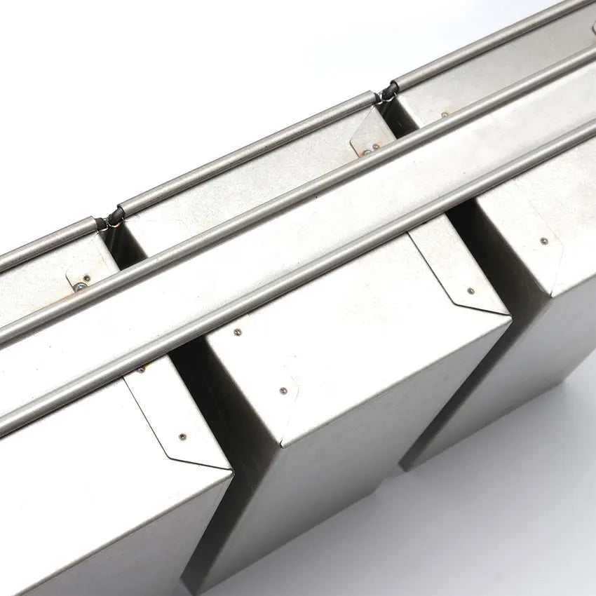4 Straps 590x260x118mm Aluminized Steel Custom Non Stick Commercial Toast Bread Loaf Pan With Lid