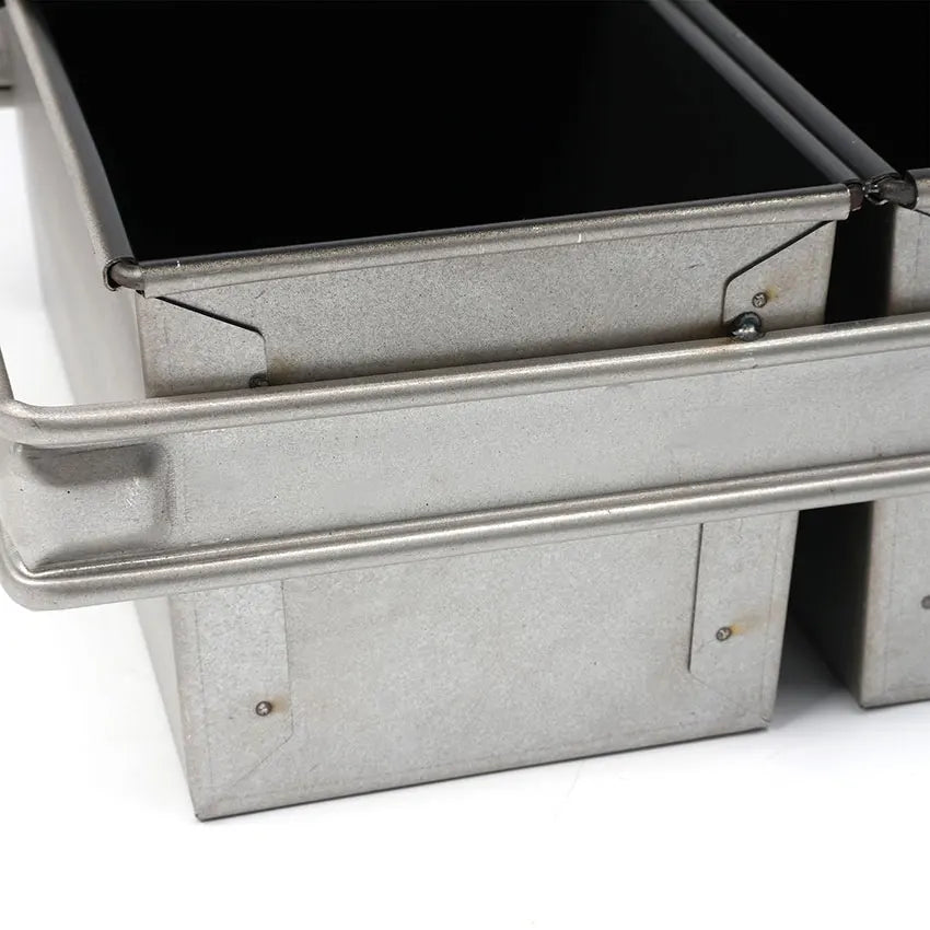4 Straps 590x260x118mm Aluminized Steel Custom Non Stick Commercial Toast Bread Loaf Pan With Lid