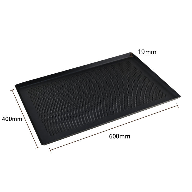 Non-stick Alu.Alloy Perforated Baking Tray - Right Angle
