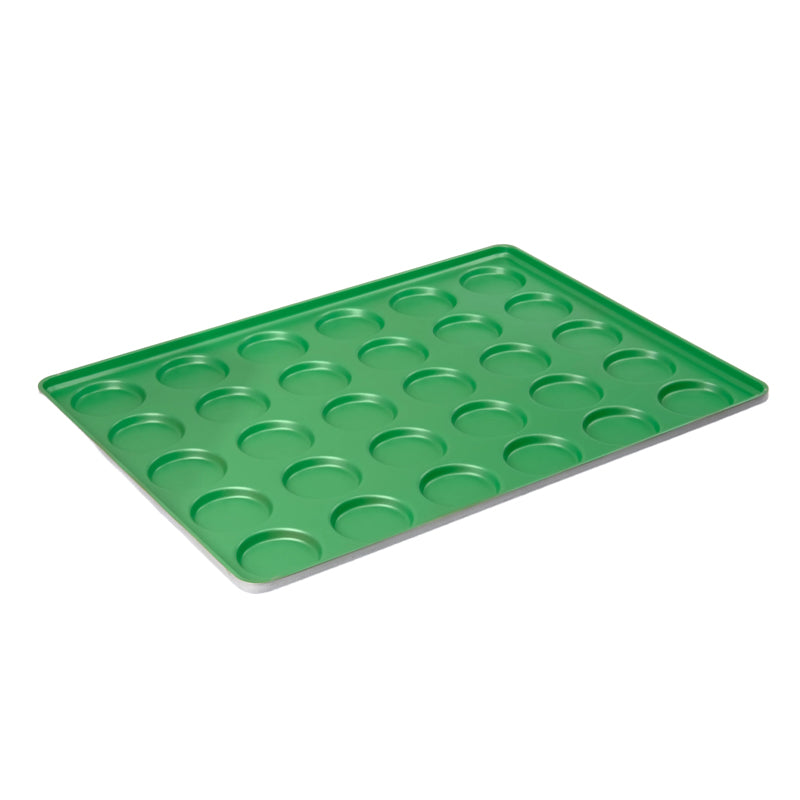800x600mm 30/24/12 Indents Non-stick Coating Hamburger Bun Pan