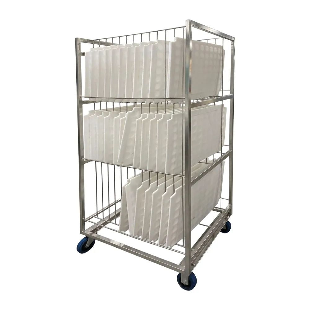 Baking Tray Washing Trolley